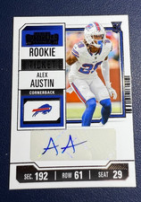 2023 Contenders Alex Austin ROOKIE TICKET AUTO Buffalo Bills 🔥🔥🔥