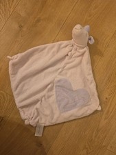Angel Dear Unicorn Lovey W/ Heart Pink  Purple Baby Security Blanket Plush Toy
