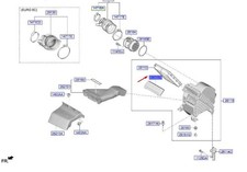 HYUNDAI SANTA FÉ MK4 Air Filter Element Cover 28115C5300 NEW GENUINE