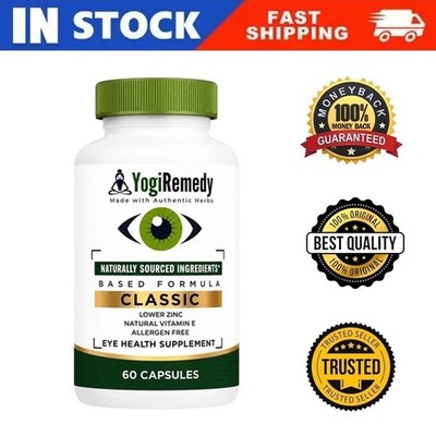 Eye Health 60 Capsules, Lutein Zeaxanthin, Vision Health, Eye Support USA FS