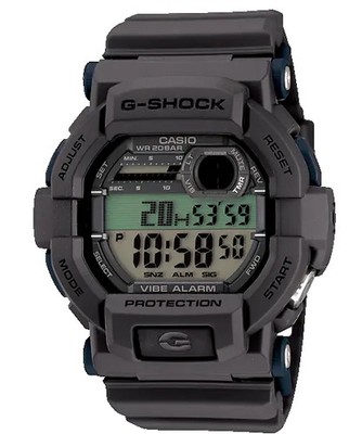 Casio GD350-8, Casio Vibration G-Shock Watch, Chronograph, Resin Strap, 5 Alarms