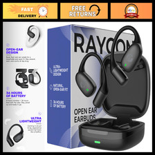 Open Ear Wireless Bluetooth Earbuds - Sweat  Water-Resistant, 36H Battery Life,