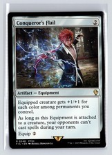 Conqueror's Flail 340 Regular Commander: FINAL FANTASY Magic: The Gathering NM
