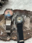 Vintage Pair Of US Time/ Timex Cinderella Mech Wind Watches. One Runs.