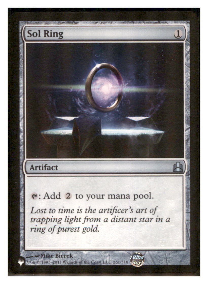 MTG - #261 Sol Ring - Commander