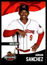 2022 Adrian Sanchez Choice Minor League Rookie Rochester Red Wings