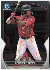 2023 Bowman Draft #BDC-148 Cristofer Torin Chrome