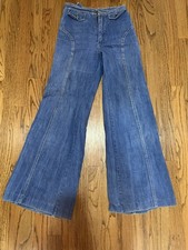 Authentic 1970s Bell Bottoms Cafe Crowd