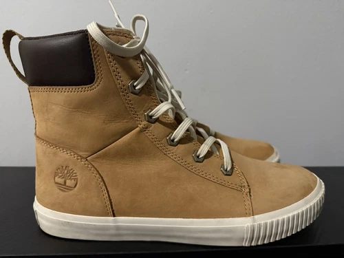 Timberland Stivali Donna Skyla Bay 6 Pollici Nubuck di Grano A2C3S TAGLIA 9 5