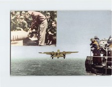 Postcard Lt. Col. James H. Doolittle Led 24 B-25 Mitchell Bombers