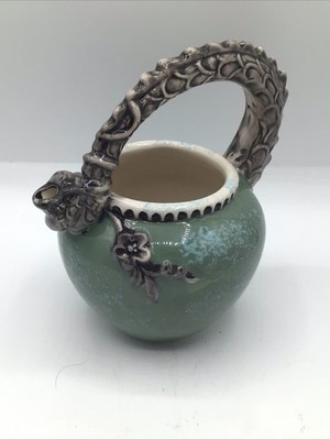 Green Dragon Creamer Blue Sky Heather Goldmine 2012