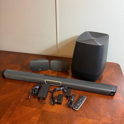 Polk Audio MagniFi Max Soundbar Wireless Subwoofer SR1 Surround Speaker Set
