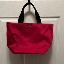 Kate Spade Cherry Red Medium Tote with Black Handles