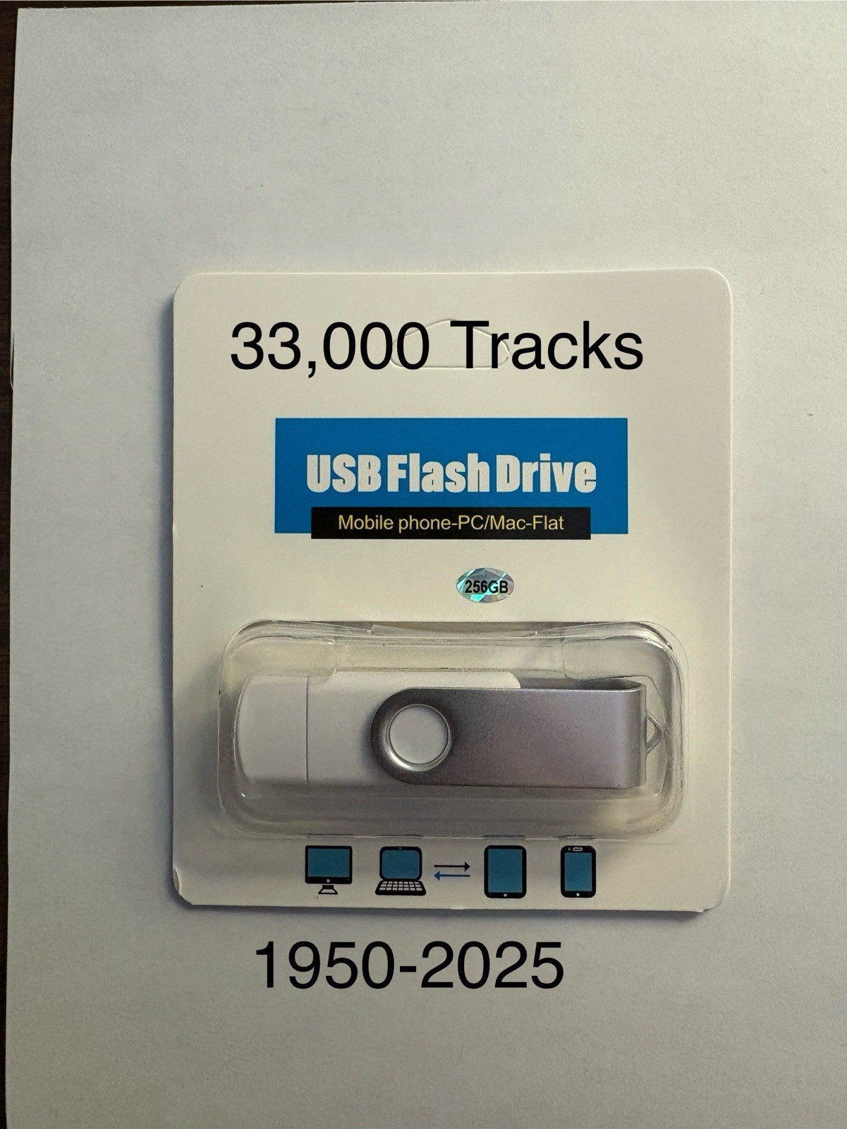 DJ Hard Drive iPod Loaded USB THUMB DRIVE Karaoke Disk Jockey USB Memory Stick