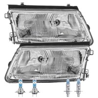 Halogen Scheinwerfer Set H7/H1 FüR VW Passat Variant Inklusive Lampen