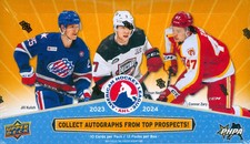 2023-24 Upper Deck AHL Hockey Factory Sealed Hobby Box Top Prospects Auto Sealed