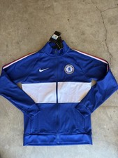 Chelsea Track Jacket Size Medium Blue Nike Dr...