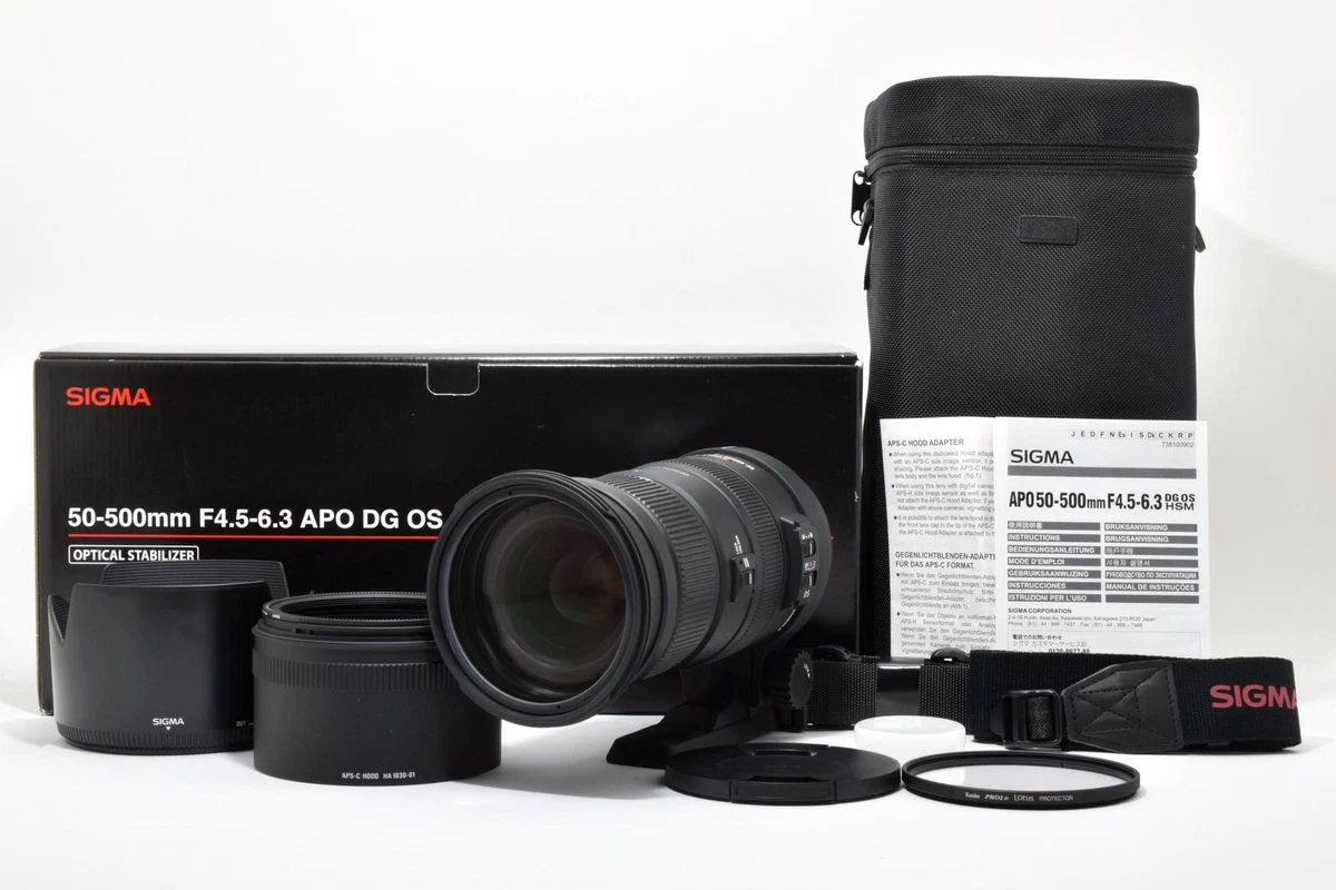Sigma 50-500mm Focal Camera Lenses for sale - eBay
