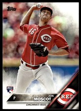 2016 Topps Update #US29 Jon Moscot Cincinnati Reds RC Baseball Rookie Card