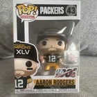 Funko Pop! Vinyl Football Aaron Rodgers Packers Super Bowl Champions XLV Box #43