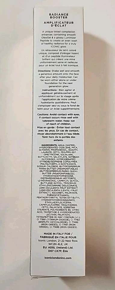 NEW Iconic London Radiance Booster 30ml 1.01 fl oz Shade Honey Glow Bronzer - Image 3 of 4