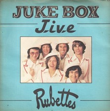 Rubettes Juke Box Jive 7" vinyl UK Polydor 1974 red injection label design in