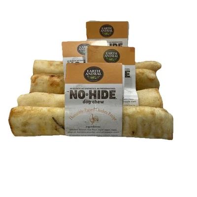 Earth Animal No Hide Dog Chew Flavor Chicken (4 Pack)