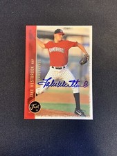 1999 Just #48 JAKE WESTBROOK Signed Rookie RC Auto World Series Champion 2011
