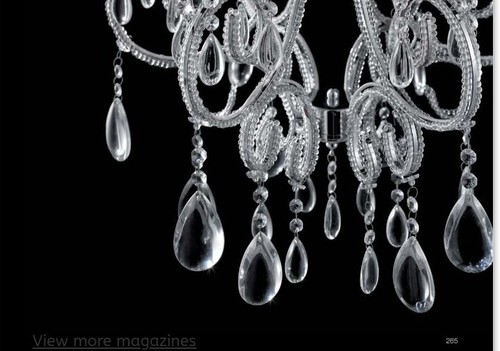 Lampadario sospensione in cristallo vetro stile Murano 3 luci classico Ideal Lux - Foto 2 di 5