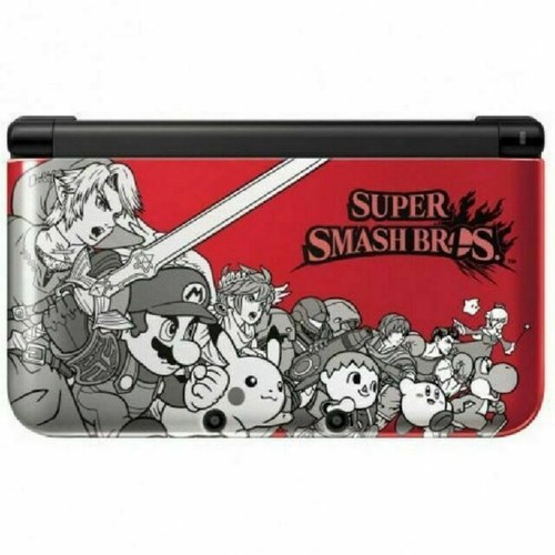 Nintendo 3DS XL Limited Edition Red Super Smash Bros Handheld System