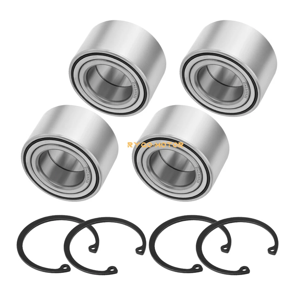 Kit de cojinetes de rueda delanteros y traseros para Yamaha Kodiak 450 700 YFM450 YFM700K 2016-24 Foto 3 de 4