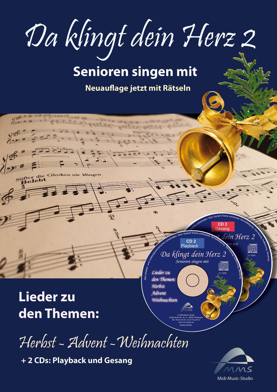 Thumbnail - Da Klingt Dein Herz 2 (inkl. 2 Begleit-cds) Hoffmann Horst