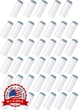 40 puntas deslizantes para tacos de billar Puntas de repuesto con caja de NUEVO