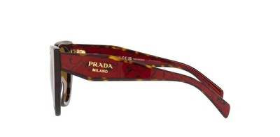 Prada PR 14WS 2AU-5Y1 Tortoise Brown Polarized Gradient 52mm  display picture 1