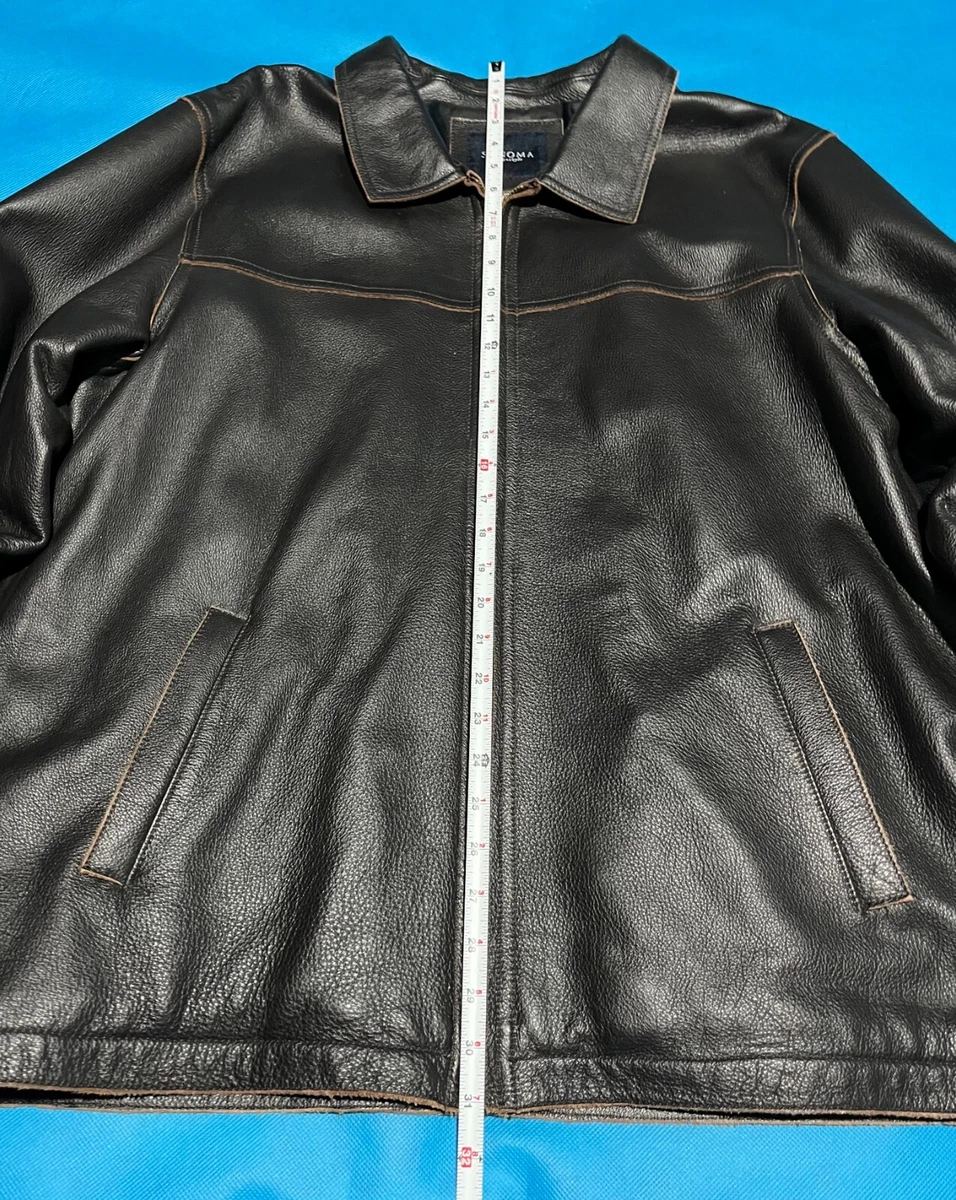 Sonoma life deals style leather jacket