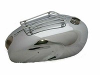 Benzintank + Grill Verchromt Passend FüR Triumph 6T Thunderbird
