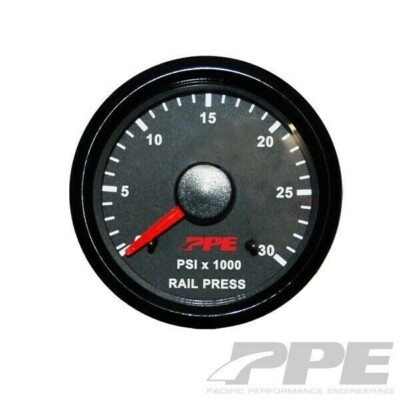 #ad PPE Rail Pressure Gauge For #x27;01 05 Duramax 6.6 amp; #x27;03 06 Dodge Cummins 5.9L $125.99