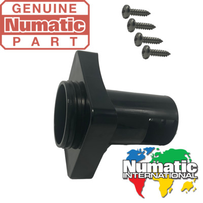 Numatic Nass-/Trockenschlauchflansch 206117 mit 4 neuen Schrauben 219105 Original WV570 WV900