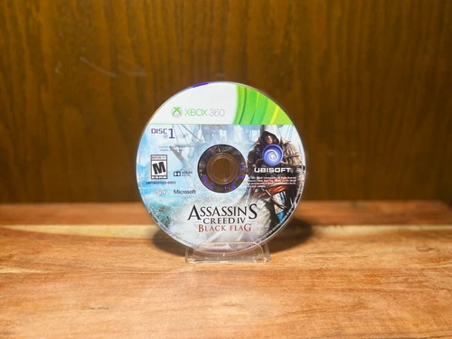 Assassin's Creed IV: Black Flag (Microsoft Xbox 360, 2013) Disc 1 Only Tested!
