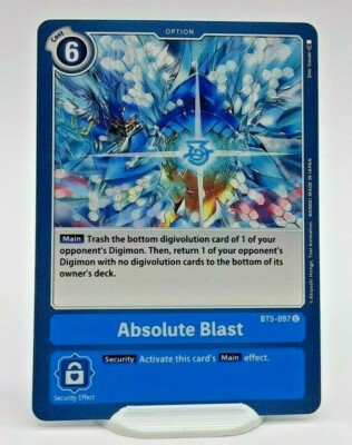 Digimon - Absolute Blast BT5-097 - NM/M