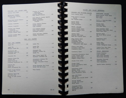 Marshall MO Bicentennial Community Cookbook 1st United Methodist Church 1984 - Picture 10 of 11