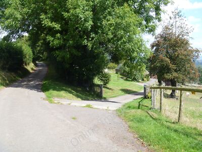 Photo 6x4 Ceyln Farm [3] Cross Ash The driveway to the farmhouse of Celyn c2011