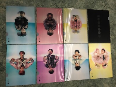 BTS The Wings Tour 2017 Lenticular L-holder set of 8, official merchandise, new