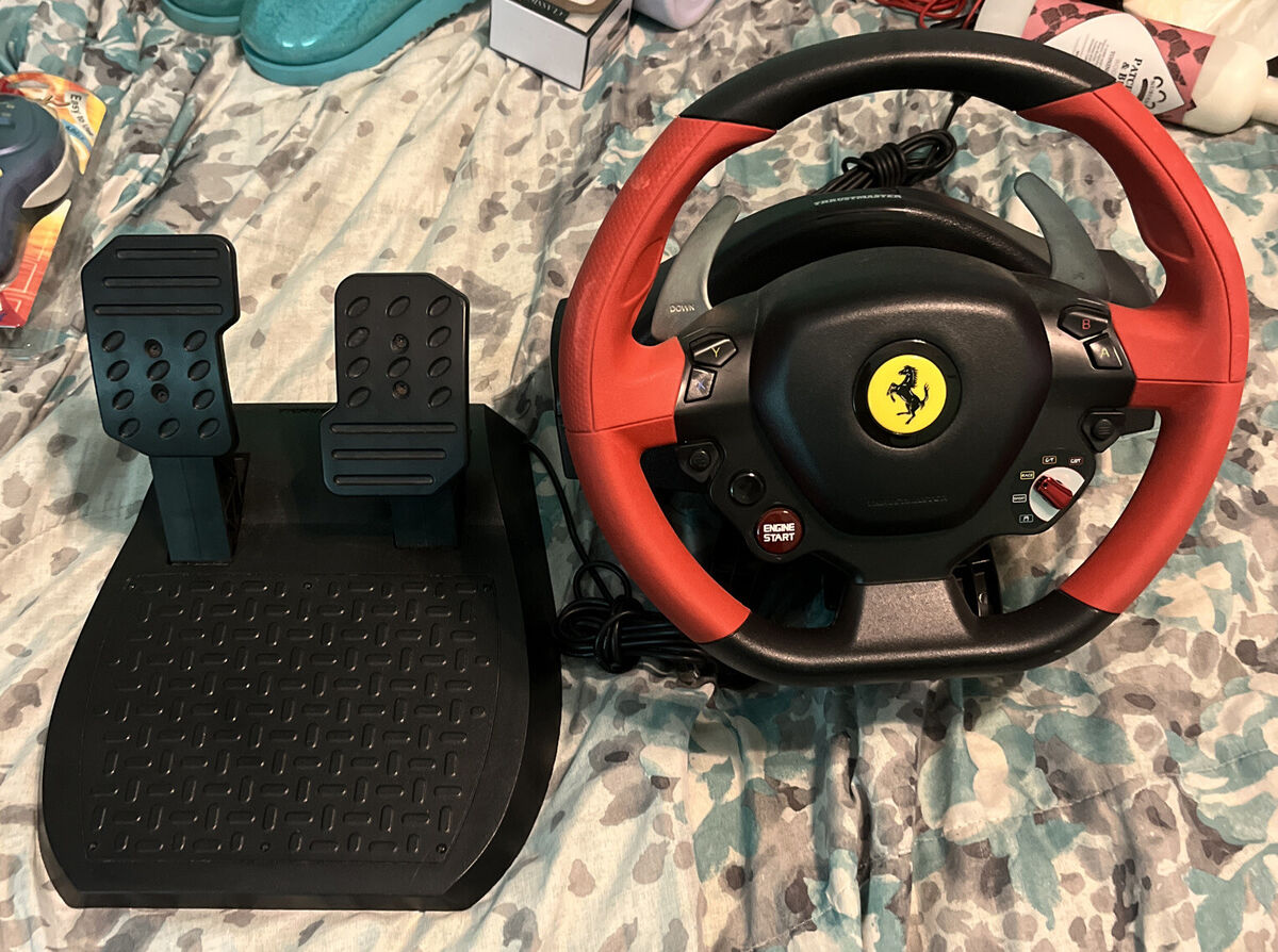 Thrustmaster Ferrari 458 Spider Racing Wheel & Pedals for Thrustmaster Ferrari 458 Spider Racing Wheel & Pedals for