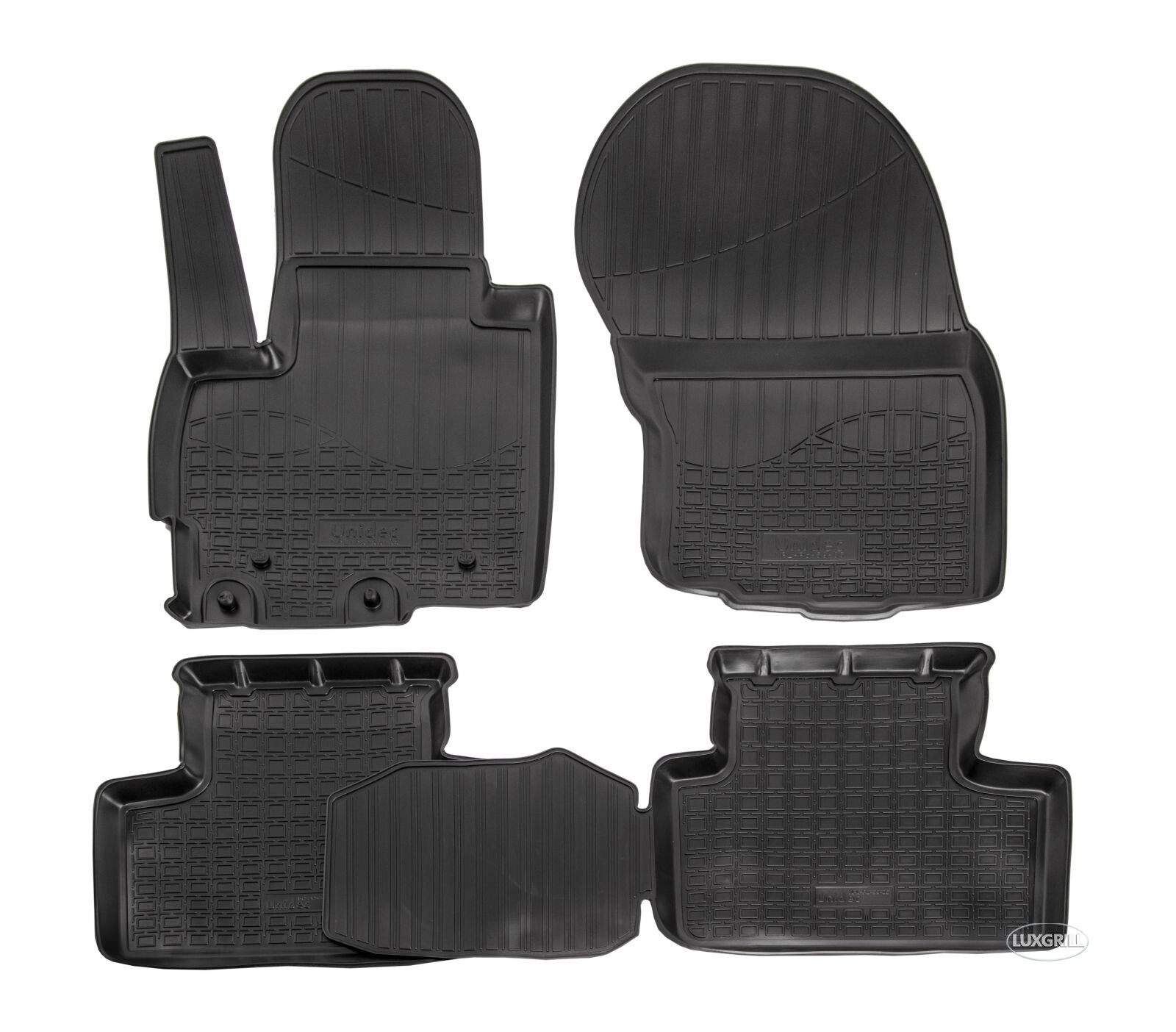 Tapis 3D pour Citroen C4 Aircross en caoutchouc premium durable
