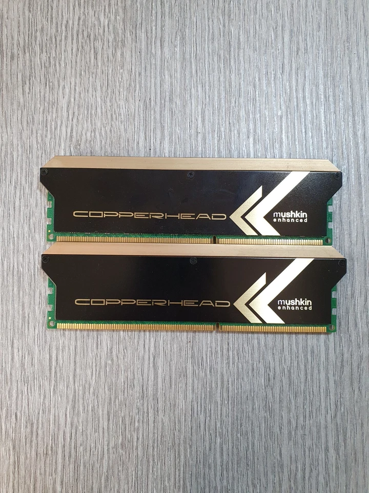 Mushkin Enhanced copperhead (2x4GB) 8GB PC3-12800 DDR3 USED EC1807 - Image 3 of 4