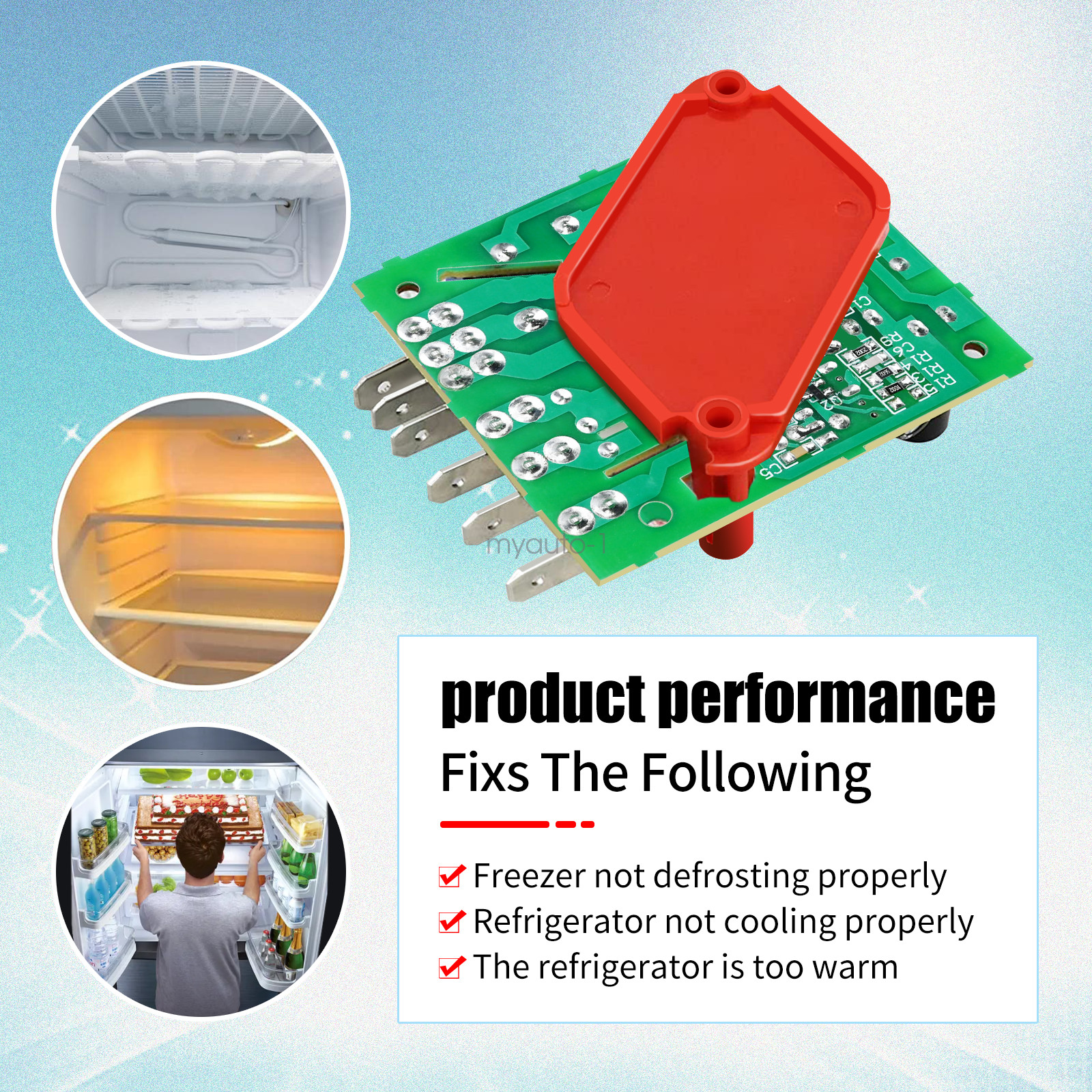 4388931 Defrost Control Board Fits Whirlpool Kenmore  PS11753571 W10352689