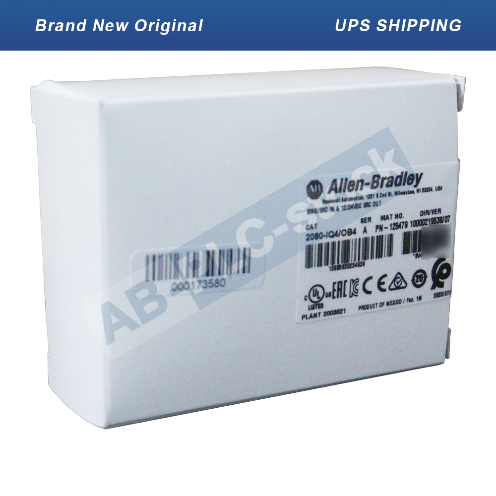 Allen Bradley 2080IQ4OB4 /A Micro800 4 Point Digital Input/Output