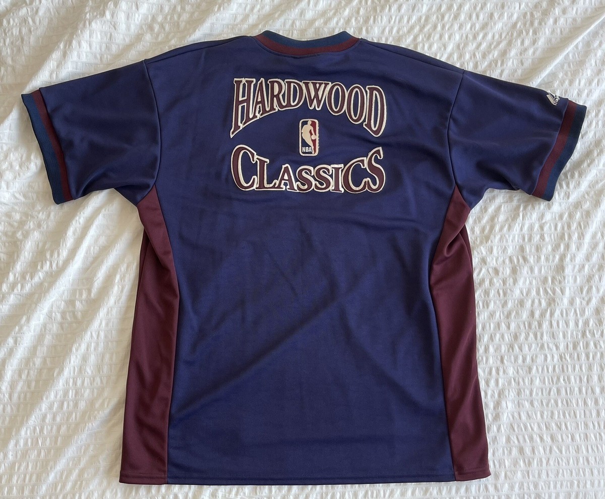 NBA Hardwood Classics Majestic Shooting Shirt Sz L 100 % Authentic