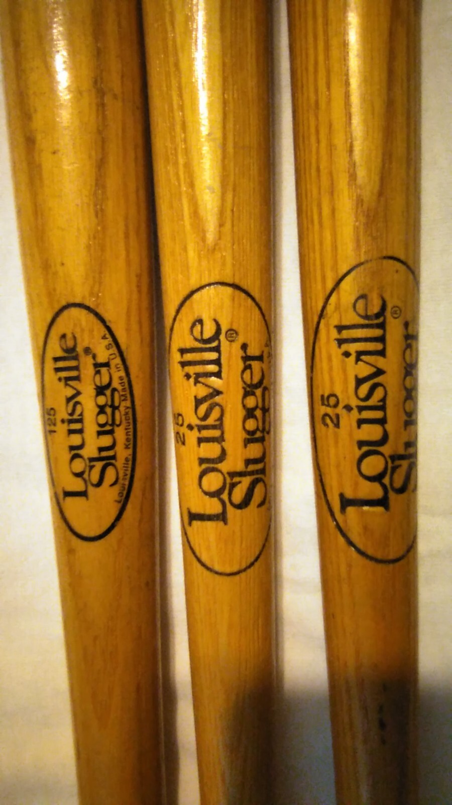 Lot of 3 Louisville Slugger Mini Bats eBay